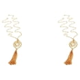 thumbnail image 1 of Minnieouse Collar de cadena boho Joyería estética ajustable de moda Elegante con borlas Decoraciones Gargantillas Regalos de San Valentín Oro Type1 NO1, 1 of 6