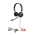 thumbnail image 2 of Headsets Jabra Evolve 40 duo MS Negro, 2 of 4