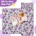 thumbnail image 4 of Pioneer Flower Floral Print Pattern Toddler Nap Mats for Kids Preschool,Sleeping Mat Bag or Kids,Toddler Sleeping Bag,Toddler Nap Mat or Daycare, 4 of 6