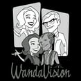 thumbnail image 2 of Men's Marvel WandaVision '60s Animated  Graphic Tee Black Small, 2 of 5