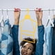 thumbnail image 4 of 10 perchas pequeñas para ropa de bebé, de plástico, para armario, organizador de ropa infantil, soporte para ropa de niño pequeño, 4 of 8