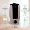 thumbnail image 6 of Hunter HHU400 Ultrasonic Humidifier - Vibration Technology Air Humidifier w/ Long Lasting Mist for Large Spaces - Hunter Humidifiers for Bedroom - Extension Wand & 360 Degree Nozzle, 2.18 Gal- Black, 6 of 9