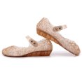 thumbnail image 7 of Toddler Girls Jelly Sandals Soft Rubber Sole Closed Toe Beach Summer Shoes&nbsp; Kids Sandals Children Girls Party Crystal Princess Hollow Out Candy Color Shoes Gold 4 Years, 7 of 7