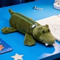 thumbnail image 7 of Cute Plush Animal Design Cosmetic Pencil Case, Soft Durable Alligator Figure Pouch for Women, for Office Gifts Travel Stationery Pen Case Pencil Pouch, 7 of 7