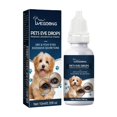 thumbnail image 1 of pet eye drops for cats and dogs to remove tear stains, relieve eye discomfort, gently clean facial eye drops, 1 of 5