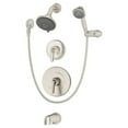 thumbnail image 3 of Elm 2-Handle Tub and Shower Faucet Trim with Hand Shower (Valve Not Included), 3 of 3