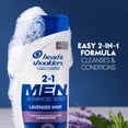 thumbnail image 2 of Head & Shoulders Lavender Mint Anti-Dandruff 2-in-1 Shampoo + Conditioner, 12.8oz, 2 of 9