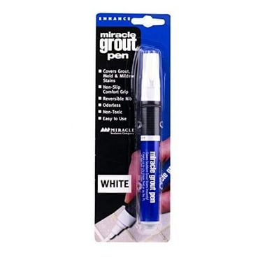 Miracle Sealants GRTPENWHT6 White Non-Toxic Tile Grout Non-Slip