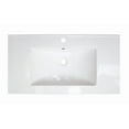 thumbnail image 2 of American Imaginations 32-in. W 1 Hole Ceramic Top Set In White Color - Drain Incl. AI-32484, 2 of 9