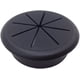 thumbnail image 1 of Juego de 3 pasacables de plástico flexible de 60 mm de diámetro - Negro LingWen 8390615270687, 1 of 1