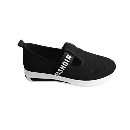 

Deals of the Day Bidobibo Sandals For Women Summer Running Shoes Casual Mesh Breathable Comfot Daily Buckle Closed Toe Platform Sneakers