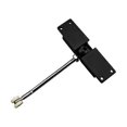 thumbnail image 3 of Door Closer Household Black Belt Wheel Adjustable Automatic Door Closing Light Zinc Alloy Spring Door Closer, 3 of 5