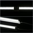 thumbnail image 5 of BEISHIJIA BSK.BESTKA 20 Pack, LED Shop Light, 8FT 120W 18800LM 6000K, Cold White, V Shape, Clear Cover, Linkable T8 LED Tube Lights, LED Shop Lights for Garage 8 Foot with Plug, 5 of 8