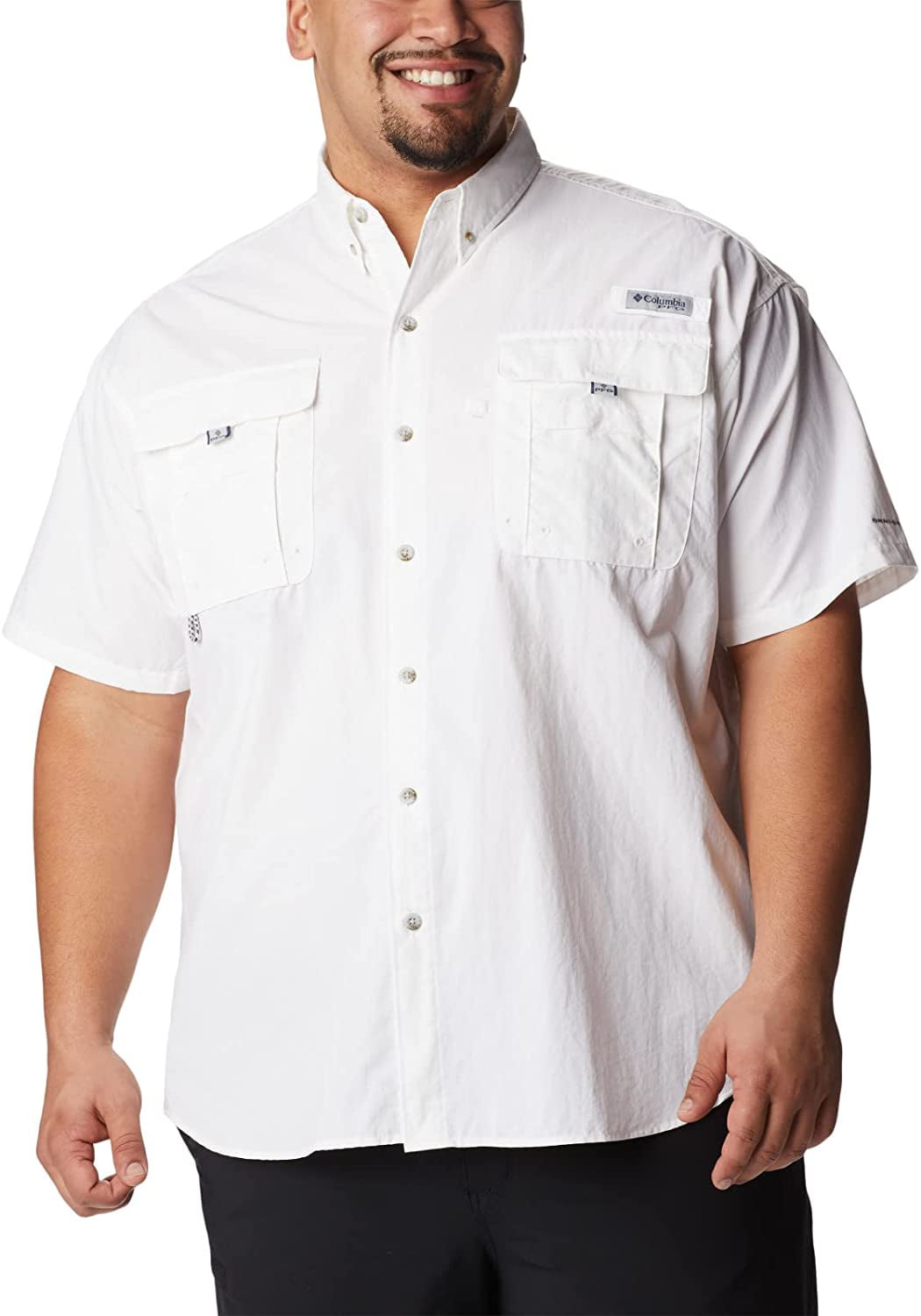 Columbia Men's Bahama™ II Short-Sleeve Shirt - SAIL - S 7047 