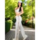 thumbnail image 4 of Pants Mujer Corte Ancho Diseño Moderno y Fresco para Verano, 4 of 5