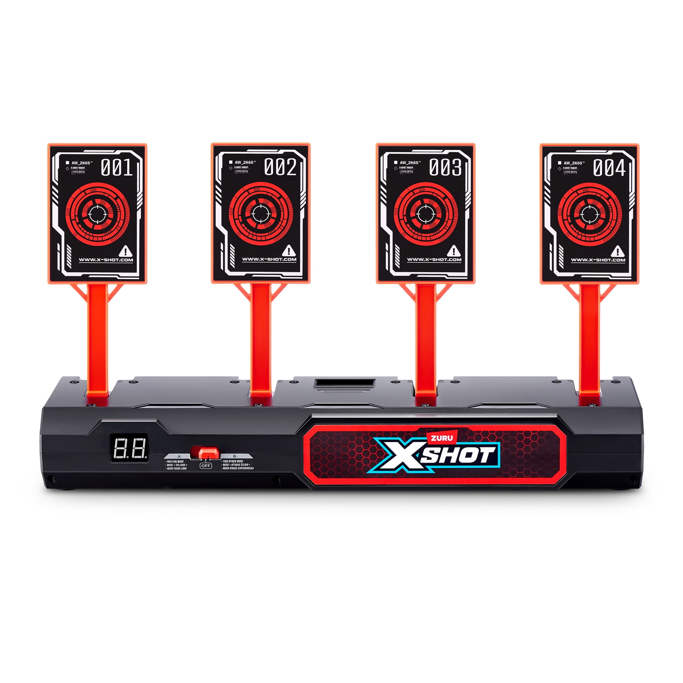 XSHOT Electronic Target by ZURU Portable Interactive Blaster System with Auto Reset and Dynamic Sound for Ages 8+