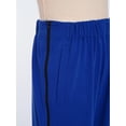 thumbnail image 6 of Hansber Kids Boys Girls Adaptive Sweatpants Tear Away Pants with Zipper Side Full Open Leg Surgery Trousers Royal Blue 8, 6 of 7