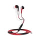 thumbnail image 1 of Auriculares con cable reducción de ruido juego de disparos estéreo auriculares de 3,5 mm en la oreja herramienta de juego accesorios de computadora de escritorio rojo y negro Vogacara EL005940-02, 1 of 7