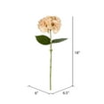 thumbnail image 2 of Vickerman 18" Artificial Beige Hydrangea Spray.  There are 4 pieces per pack., 2 of 3