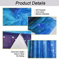 thumbnail image 5 of Galaxy Tapestry Blue Starry Sky Universe Space Tapestries Wall Hanging Mysterious Nebula Stars Backdrop for Living Room Dorm, 5 of 6