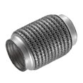 thumbnail image 1 of Tubería Escape Flexible 2.01''x4' Unique Bargains Junta Plata Tono, 1 of 6