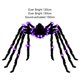 thumbnail image 4 of Decoraciones de arañas de Halloween Billuyoard adorno de araña gigante con iluminación luminosa 125cm, 4 of 6