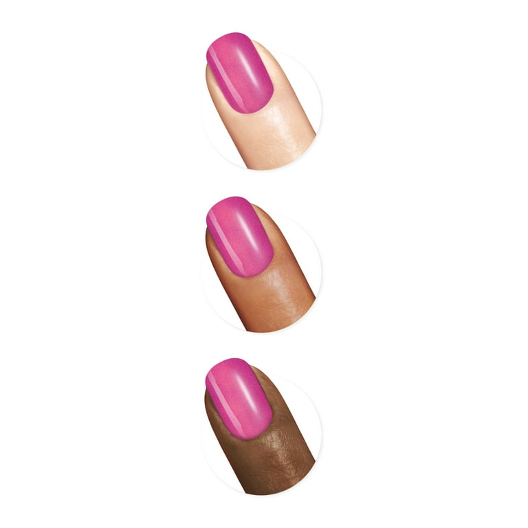 Sally Hansen Insta-Dri Nail Color, Quick Dry, Fuchsia, 3-in