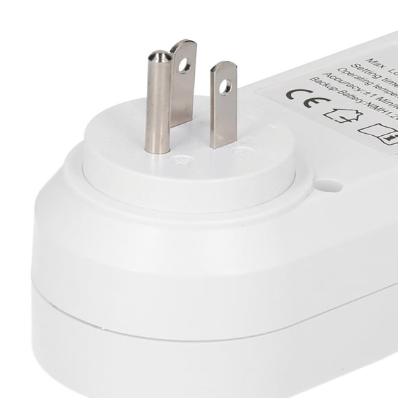 Digital Programmable Outlet Timer Indoor Mini Mechanical Outlet Timer Smart Timing Switch Socket Accessory for Lamp Fan