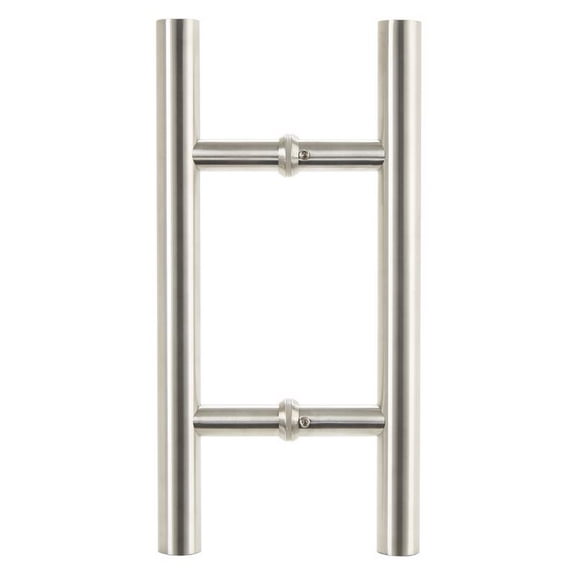 Brinks Commercial 5035113 12 in. Satin Stainless Steel Door Pull, Silver