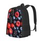 thumbnail image 1 of Balery Variety Of Fruits And Berries Mochila para hombre y mujer - Tela Oxford 600D resistente - Gran capacidad, resistente al agua, ideal para la escuela, viajes y senderismo, 1 of 6