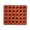Red, variant on XINGAG 30 Cups Mini Peanut Butter Cup Mold, Silicone Candy Mold, Bite Size Non-Stick Tray for Chocolate, Keto Bomb, Truffles, Jelly & Ice Making