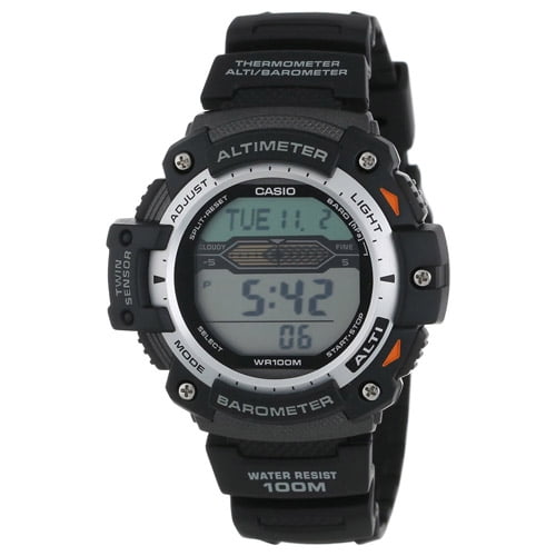 casio barometer altimeter watch