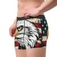 thumbnail image 2 of Fotbe American Bald Eagle Calzoncillos Tipo Boxer con Bolsa de Soporte Total para Hombre, X-Temp Fresco, Transpirable y de Secado Rápido-X-Large, 2 of 5
