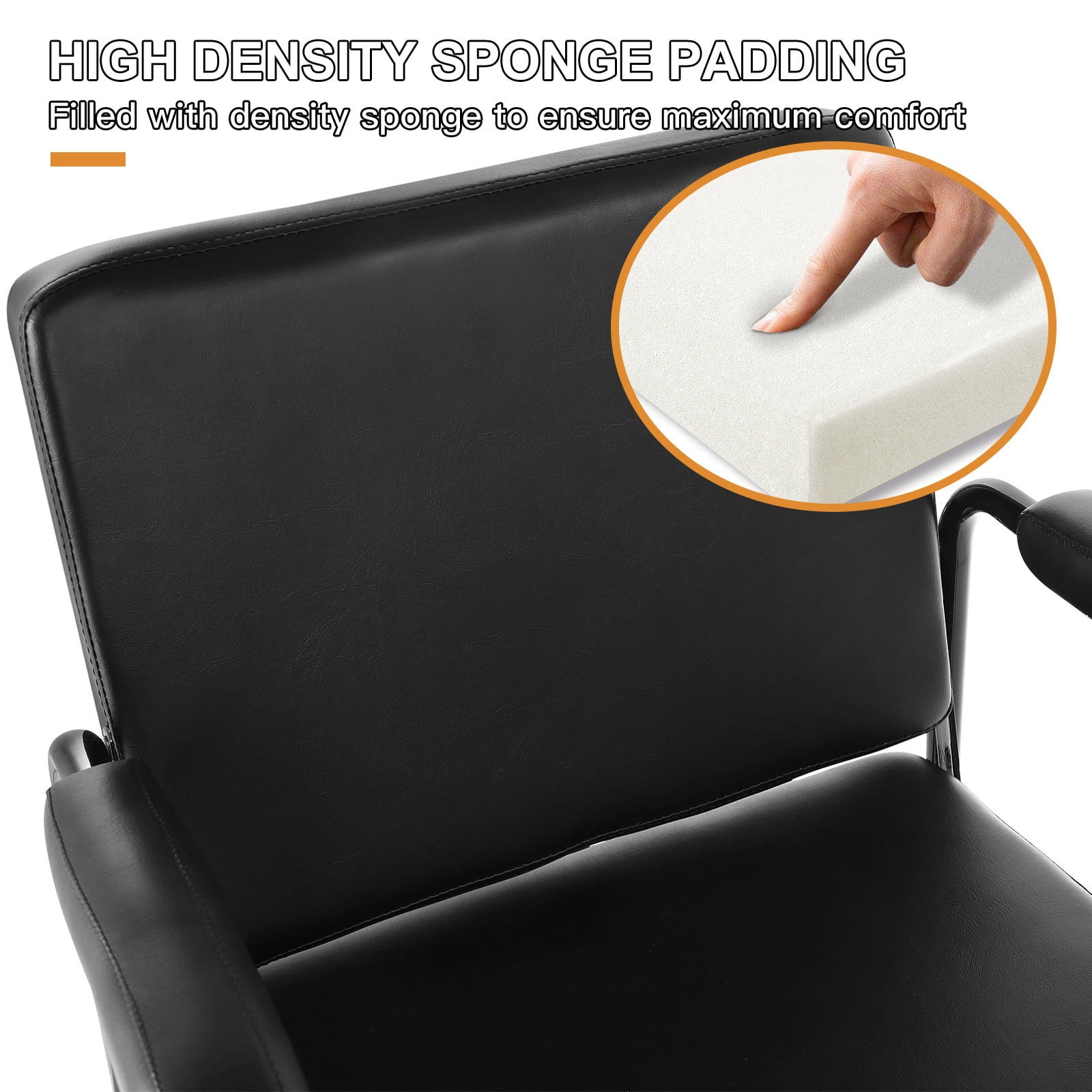 Artist hand Auto Reclining Barber Shampoo Chair Salon Spa Beauty Hair Styling