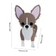 thumbnail image 2 of Maceta Con Forma De Perro Pomerania De Dibujos Animados Maceta Suculenta Para La Decoración Del Jardín Del Hogar seitruly HA036248-00, 2 of 6