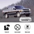 thumbnail image 2 of Chrome Door Handle Cover Trim for Chevrolet Silverado Tahoe Suburban Avalanche GMC Yukon Sierra 1999, 2 of 5