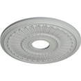 thumbnail image 3 of Ekena Millwork 16"OD x 3 5/8"ID x 3/4"P Melonie Ceiling Medallion (Fits Canopies up to 6 3/8"), Hand-Painted Frost, 3 of 6