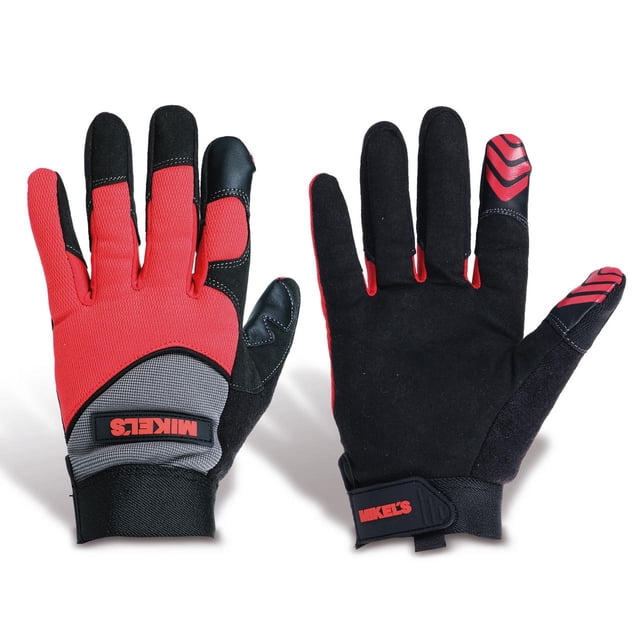 Guantes Para trabajo MIKELS mecánico piel sintética 1 pieza