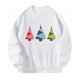 thumbnail image 3 of Sudadera con cuello redondo para mujer Navidad Ropa de moda simple Jersey Ropa de otoño, 3 of 8
