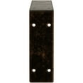 thumbnail image 5 of Ekena Millwork 2"W x 14"D x 5 1/4"H Embrey Steel Bracket, Antiqued Bronze, 5 of 11