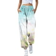 thumbnail image 3 of Pantalones Jogger Gibobby Mujer Estampados Verde L, 3 of 4