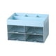 thumbnail image 2 of Contenedor organizador de almacenamiento perfecl escritorio azul, 2 of 7