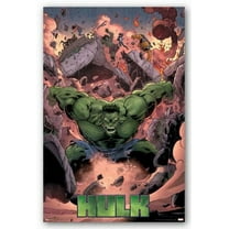 Trends International Hulk Smash Wall Poster Print