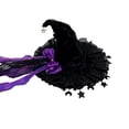 thumbnail image 2 of Dalxymotic Halloween Witch Hat, 18.1 Inch Bow Accent Hat, Halloween Decorations Indoor Outdoor, Fall Decor Spooky Season Hat, Witch Hat Gift for Women, Halloween Party, Home, Mantel, 2 of 6