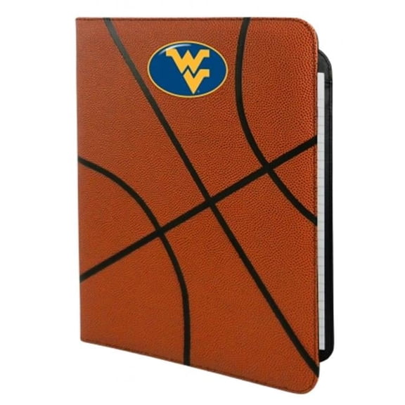 West Virginia Mountaineers Classic Basketball Portfolio - 8.5 in x 11 in
