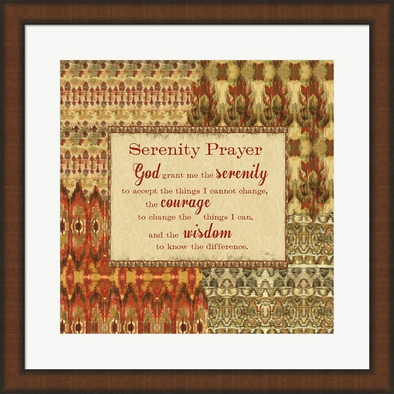 Mirage Words IV Sq by Pela Studio, Framed Wall Art, 19.75W x 19.75H