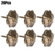 thumbnail image 2 of 20 clavos decorativos con diseño de trébol de 4 hojas, estilo vintage, de burbujas para sofá, 20 x 22 mm, 2 of 14