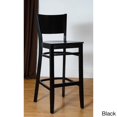 thumbnail image 3 of Hendrix Bar Stool in Mahogany with Wood Seat, 3 of 5