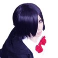 thumbnail image 3 of Fiudx Ofertas Y Liquidación Peluca Púrpura Japonesa De Los Hombres De La Moda Peluca Corta Del Pelo Diario Para El Partido De Cosplay, 3 of 6