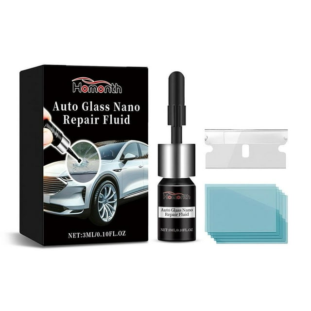 LNGOOR Auto Glass Nano Repair Fluid Car Windshield Resin Crack 2024 Tool Kit New I8J3